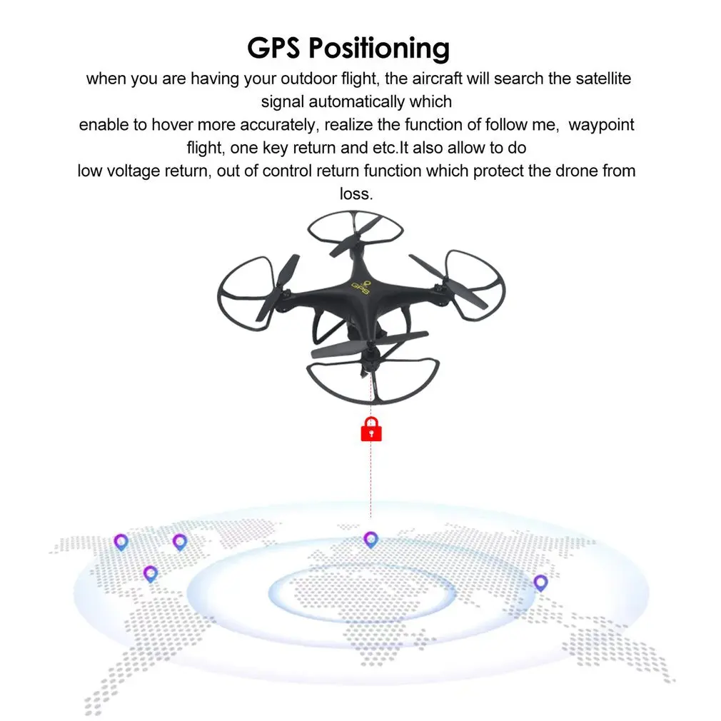 LH-X25GWF экшн-камера с Wi-Fi подключением Управление расстояние gps FPV 4 оси Радиоуправляемый Дрон с 720P HD Камера светодиодный светильник с возвратом по одной кнопке и 1* батареи