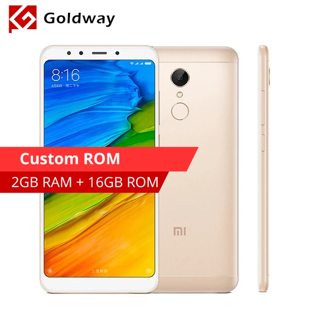 Comprar Original Xiaomi Redmi 5 Redmi5 2 GB RAM 16 GB ROM SmartPhone Snapdragon