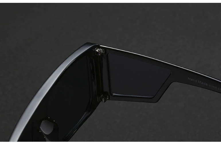 Негабаритные очки, зеркальные солнцезащитные очки для мужчин и женщин, модные Оттенки UV400, винтажные очки 45709