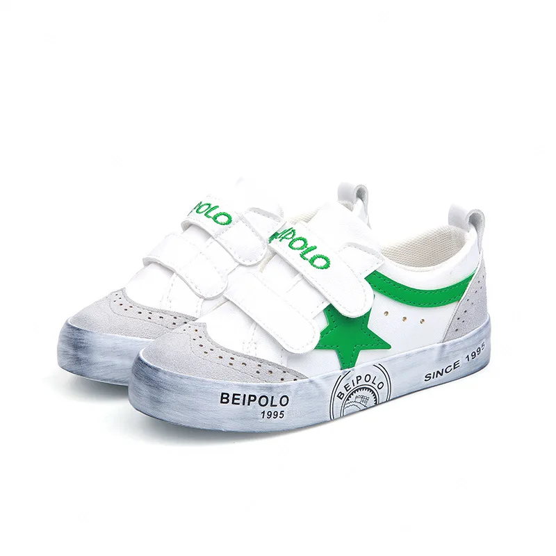 

Cool 2018 Fashion cow muscle breathable children sneakers cool Patchwork canvas baby girls boys shoes high quality kids footwear