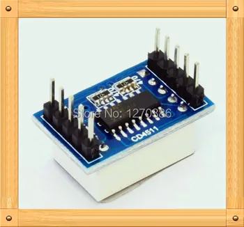 

Free Shipping!!! CD4511 digital display module / bread board electronic production / BCD-latch / 7 segment decoder / driver
