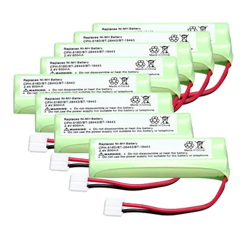 

7pack home phone battery walkie talkie battery 2.4 V 500 mAh Home Phone Battery for CPH-518D/BT-28443/BT-18443