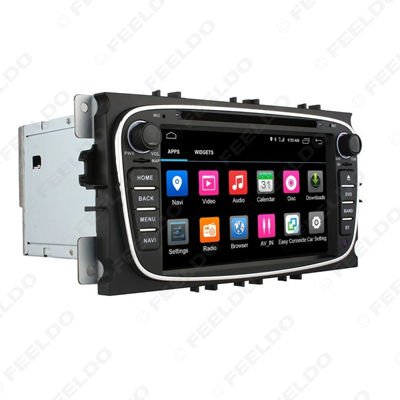 Top FEELDO 7" Black Silve Android 6.0 (64bit) DDR3 2G/16G/4G LTE Car DVD GPS Radio Head Unit For Ford Focus/Mondeo/S-MAX/Galaxy 3 Top FEELDO 7" Black Silve Android 6.0 (64bit) DDR3 2G/16G/4G LTE Car DVD GPS Radio Head Unit For Ford Focus/Mondeo/S-MAX/Galaxy 3