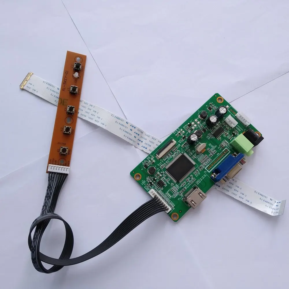 for B140HAN02 0 14 monitor 1920X1080 Controller board KIT VGA EDP LED SCREEN display HDMI DIY
