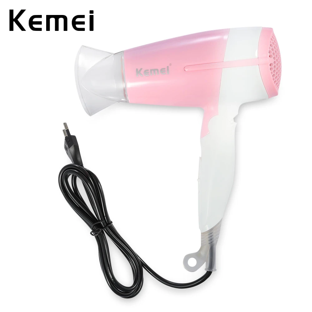 Kemei KM 3088 электрические ионы Складной Компактный Дорожный фен для волос|blow dryer|hair