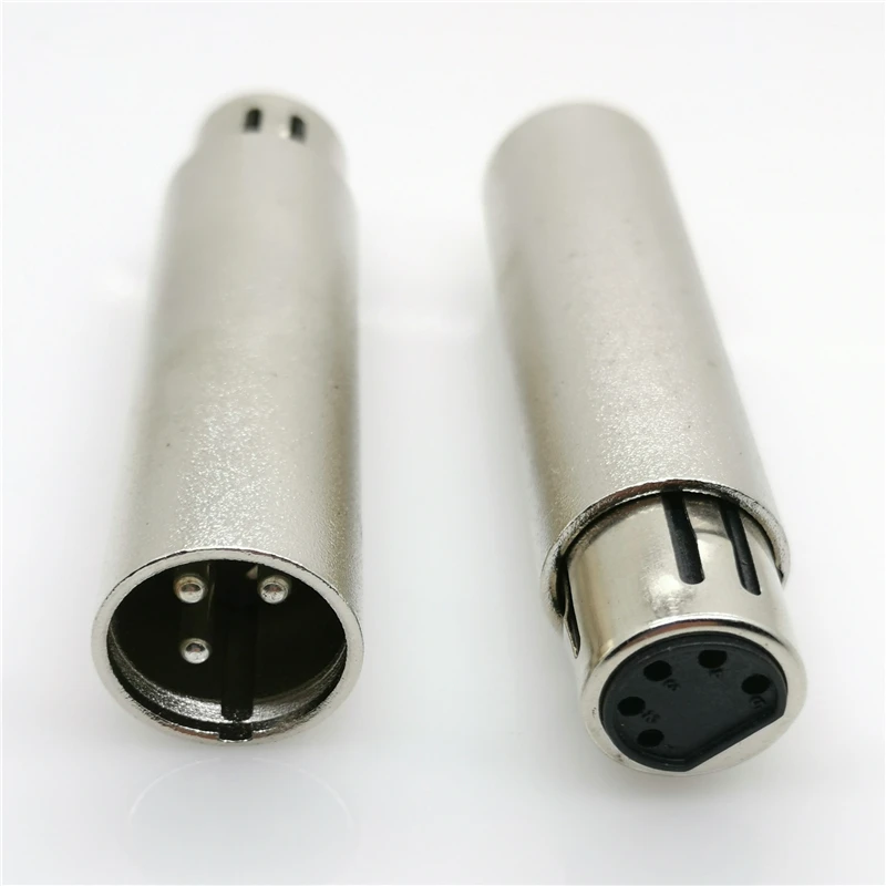 5 шт./лот производитель Neutrik China factory YS117 XLR 5-контактный переходник с женской на
