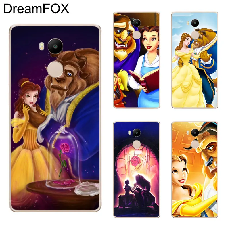 DREAMFOX K234 души Красота чудовище Мягкие TPU силиконовый чехол для Xiaomi Redmi Note 3 4 5 плюс S