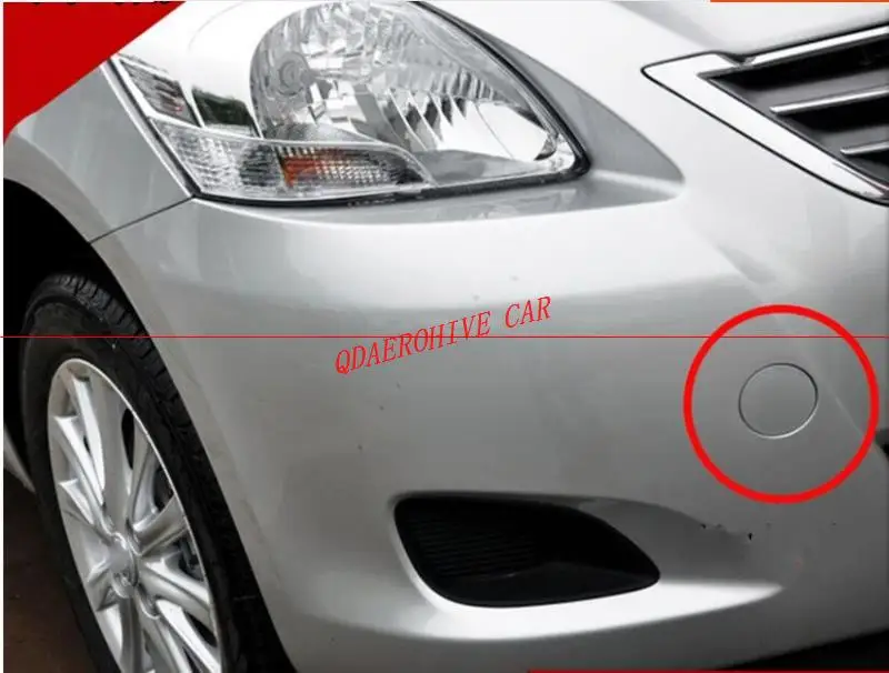 

QDAEROHIVE front Bumper Trailer Cover Tow Bracket Cover Bumper Tow Hook Cover Cap for TOYOTA VIOS 2008-2013