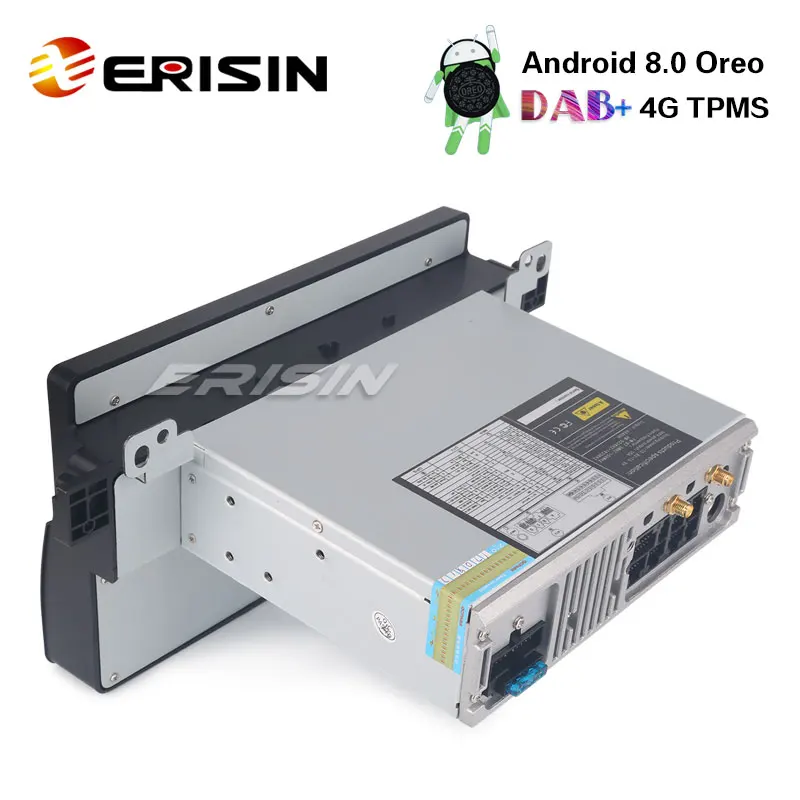 Flash Deal Erisin ES7496B 9" Android 8.0 Car DAB+ GPS Navi BT OBD 4G TPMS DTV-IN for BMW 3er E46 Rover75 MG ZT 3