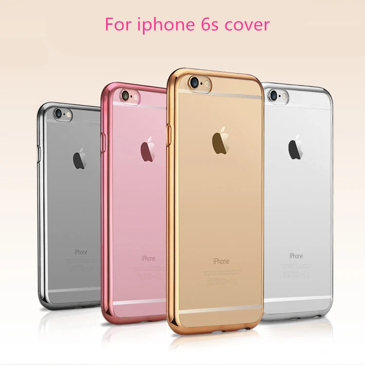 Ultra Thin Clear Crystal Rubber Plating Electroplating TPU