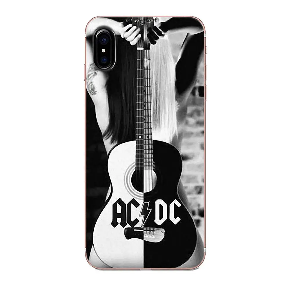 Ac Dc постер Музыка для Huawei Honor Mate Nova 2 6A 7A 7C 8C 8S 10 10i Y5 Y9 Lite P Smart GR5 2019 мягкий чехол