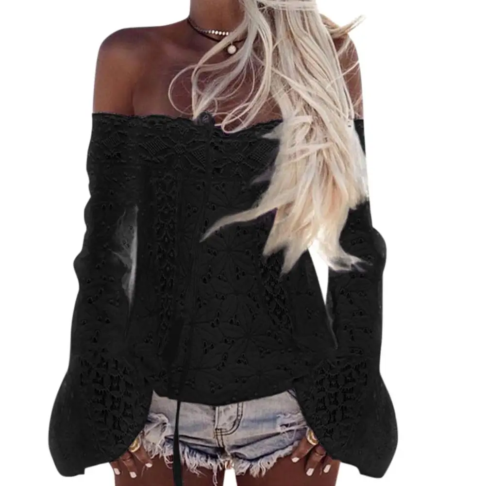 off shoulder cotton top