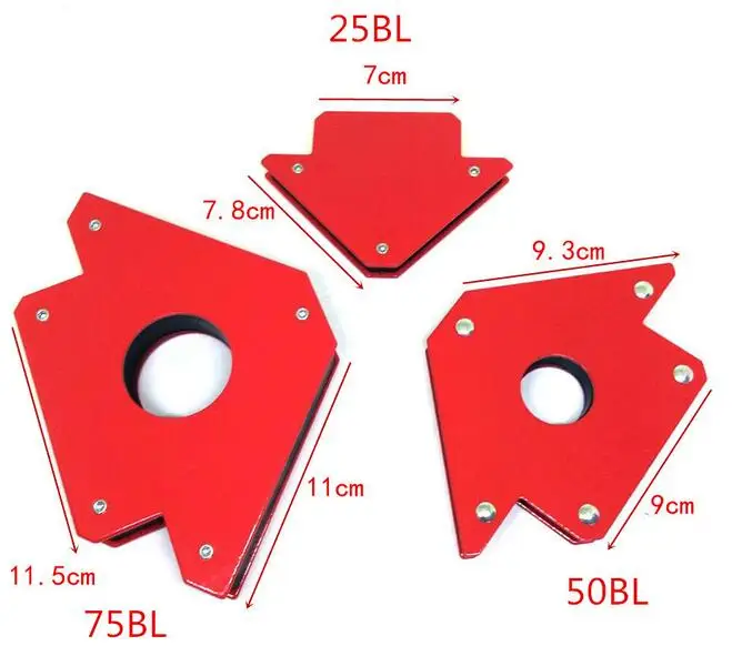 50LB пайки локатор Электрический сварочный Утюг Sunction магнит сварочный Магнитный фиксатор держатель 3 угла стрелы сварщик позиционер инструменты
