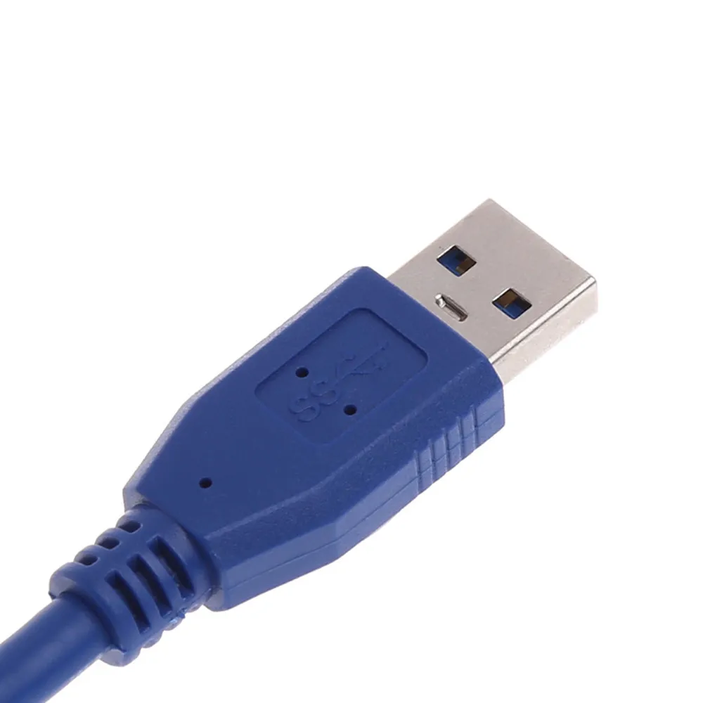 USB 3,0 Тип мужчина к мужской 0,3/0,5/1/1,5/1,8/3/5 метров кабель для передачи данных Свинец Расширение Супер быстрая Скорость