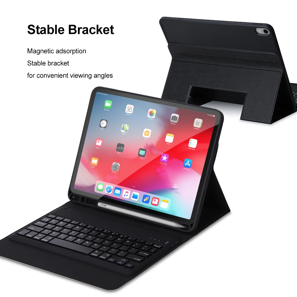 Чехол с клавиатурой Bluetooth для iPad Pro 12 9 2018 умный защитный чехол Apple 11 дюймов|Чехлы