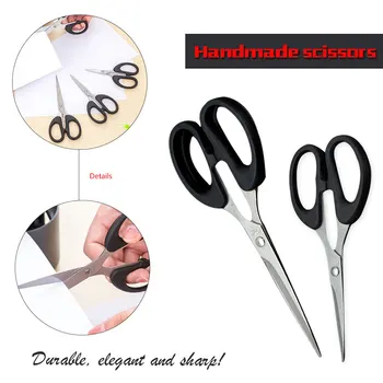 

Durable Stainless Steel Scissors Tool 1pc Household Scissors Office Paper-cut Scissors Sharp Shears Kitchen Scissors paramedic