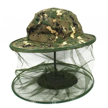 Лидер продаж, мужская и женская прочная сетчатая защитная маска для лица, армейская военная шляпа, для спорта на открытом воздухе, охоты, Рабочая защитная одежда, запчасти