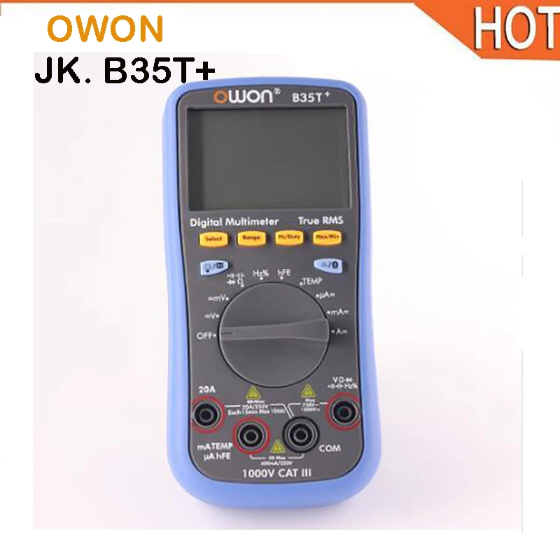 

OWON B35T DM Series Digital Multimeter function as 3 in 1,multi-connection supported mobile app true rms multimeter bluetooth