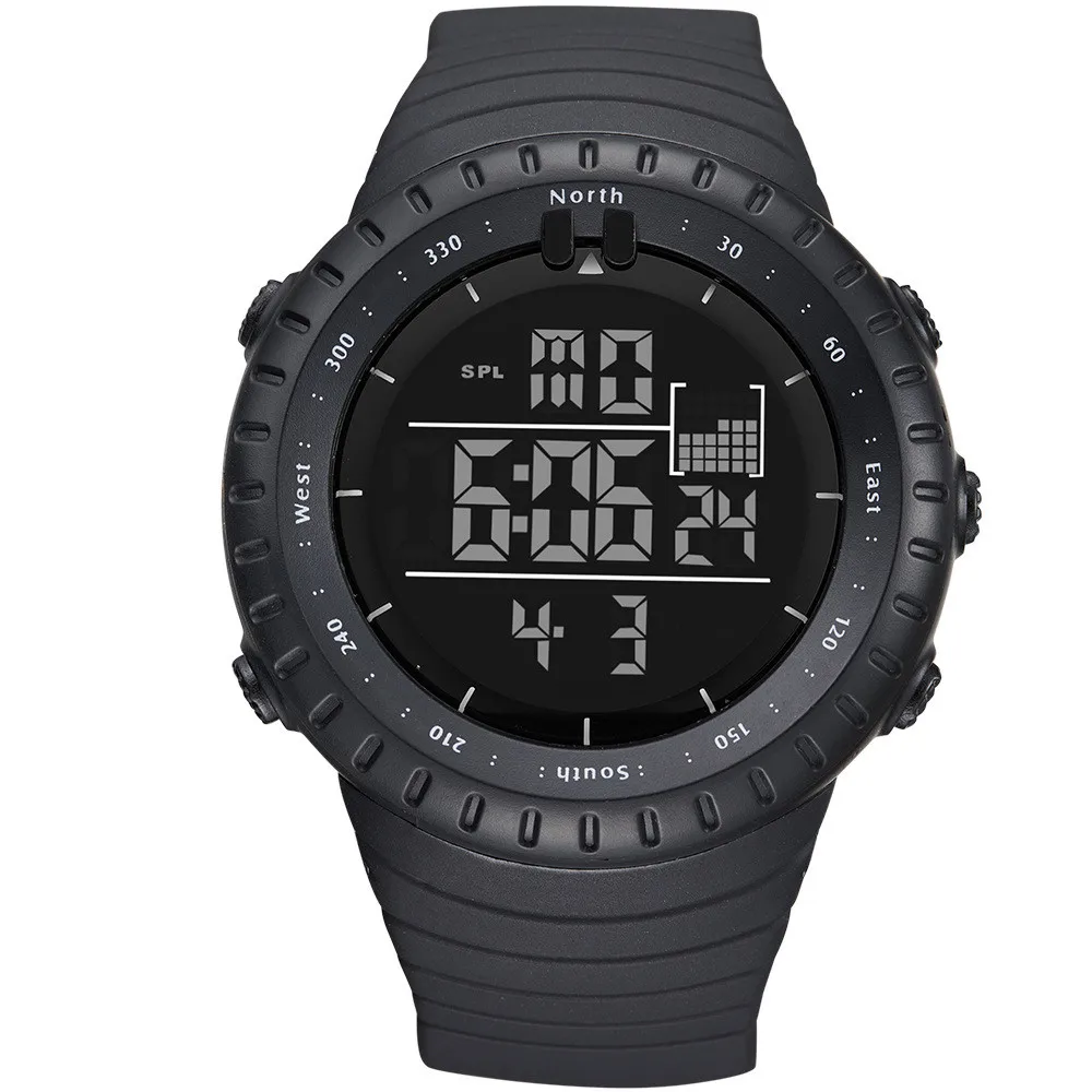 Брендовые спортивные часы мужские цифровые водонепроницаемые часы Будильник светодиодные часы высокое количество наручные часы с большим циферблатом часы мужские