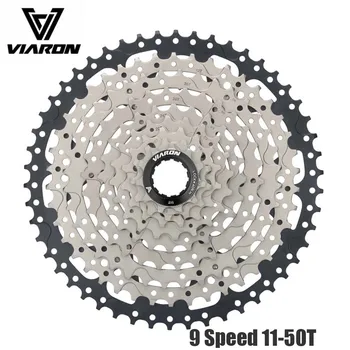 

MTB Cassette 9 Speed 11-50T Bike Freewheel Sprocket Bike Flywheel 9 Velocidade 50T cdg cog Tower Wheel VIARON