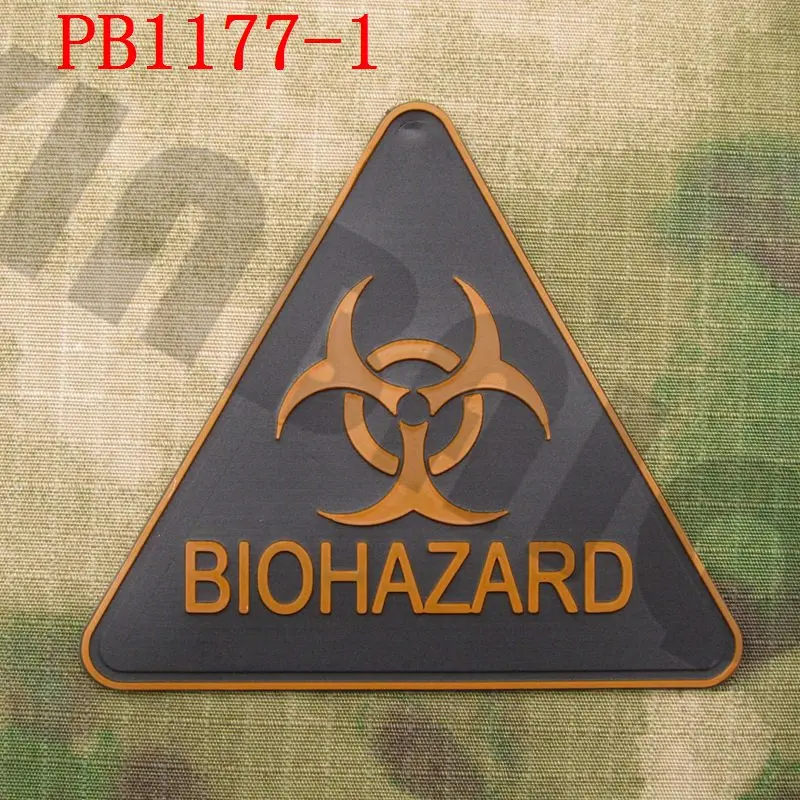 3D ПВХ патч Biohazard зонтик корпорация BIOHAZARD Резиновый патч