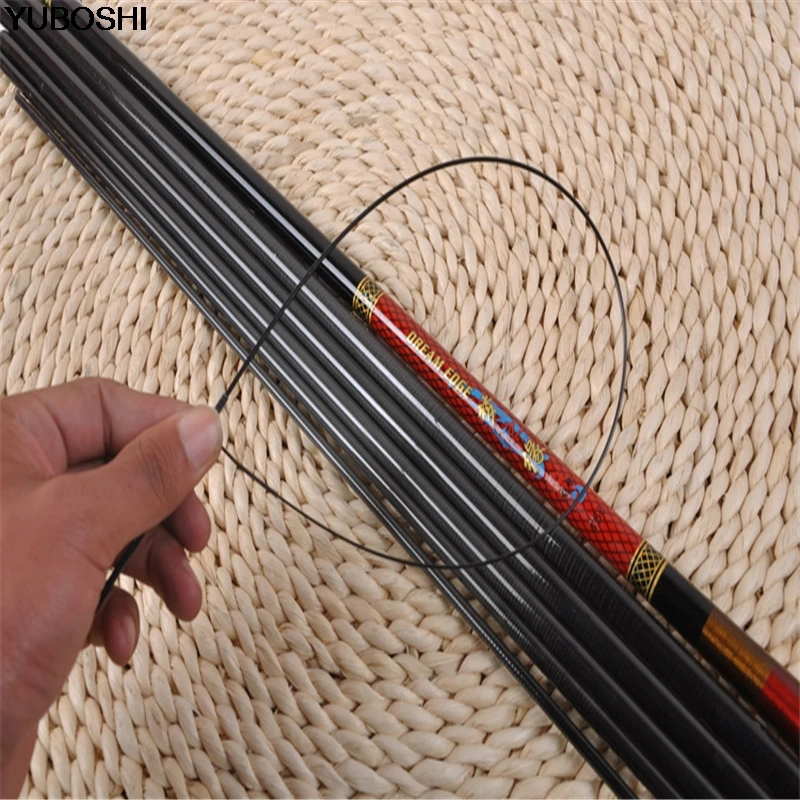 

Yuboshi Casting Fishing Rod Telescopic Carbon Fiber Sea Fish Fishing Rod Spares Pole Fishing Carp Rods 3.6M Ultralight FG003