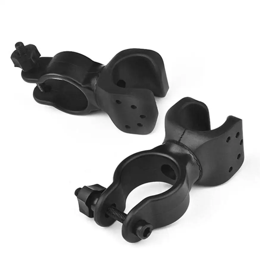 

2018 2Pcs Torch Clip Mount Bicycle Front Light Bracket Flashlight Holder 360 degree Rotation mtb Bike Accessories topeak B20