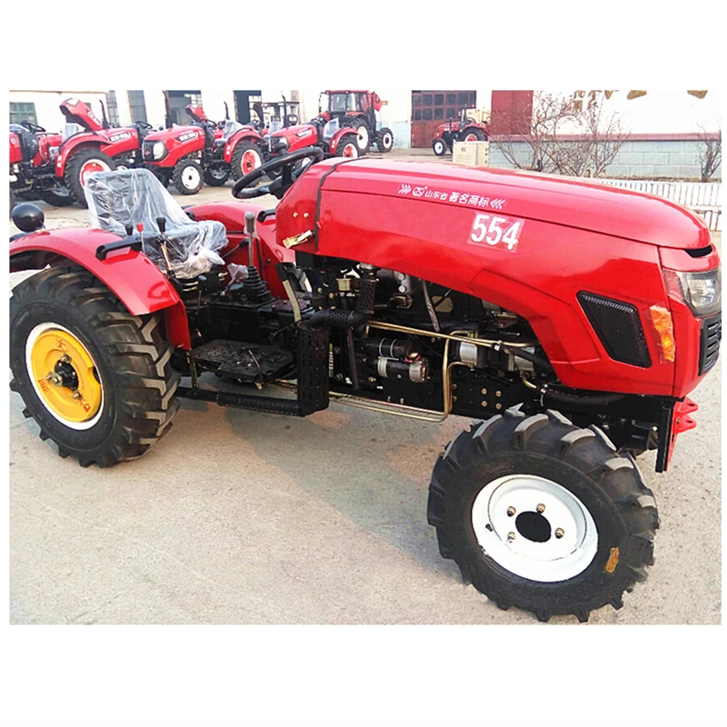 

55hp Hot Overseas customizable multifunctional Chinese 4 wheel drive 55hp tractor farm tractor with cheap price