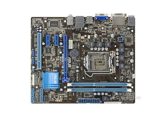 

original motherboard for ASUS P8H61-M LE LGA 1155 DDR3 16GB support I3 I5 I7 uATX Integrated desktop motherboard Free shipping