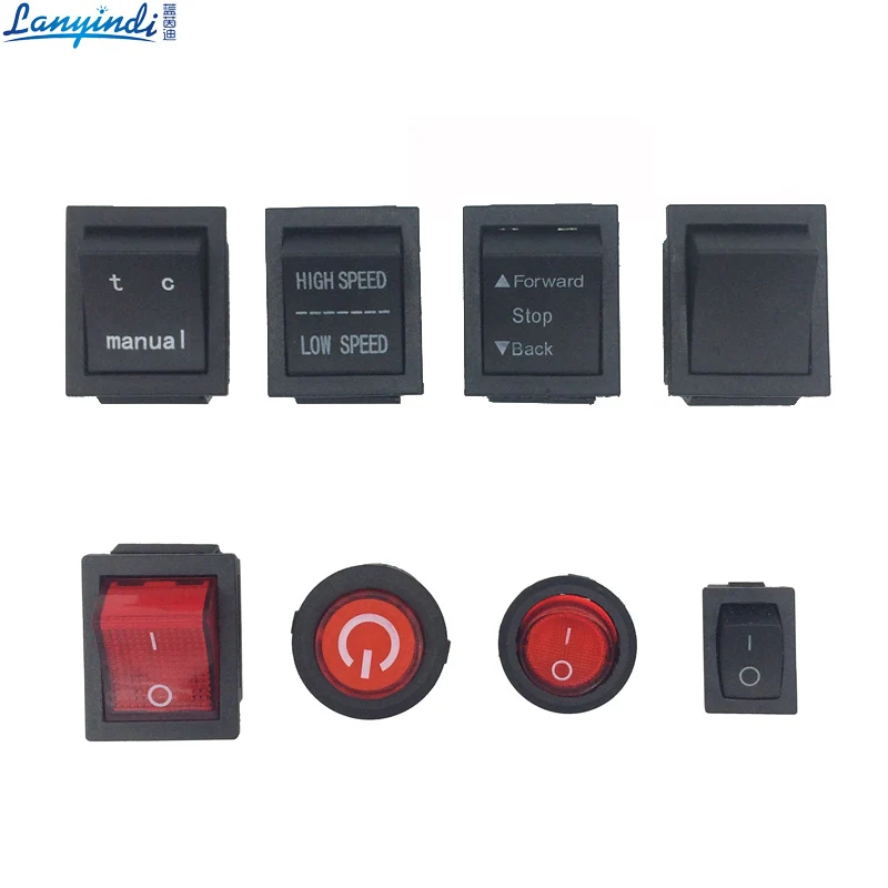 

Children's electric car various button switch,power switch,speed control ,manual/rc and self-reset switch for baby car