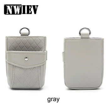 

NWIEV Car styling Leather Air Outlet Storage Box For BMW E90 F30 F10 Audi A3 A6 C5 C6 Hyundai i30 ix35 ix25 Solaris Accessories