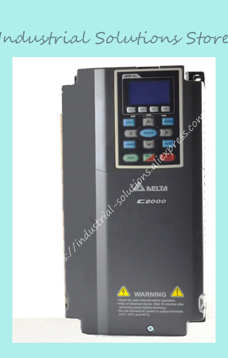Инвертор серии C трехфазовый Инвертер VFD150C43A 3 фазы 380V 15KW 15KW 20HP 0 ~ 600 Гц Новый оригинал