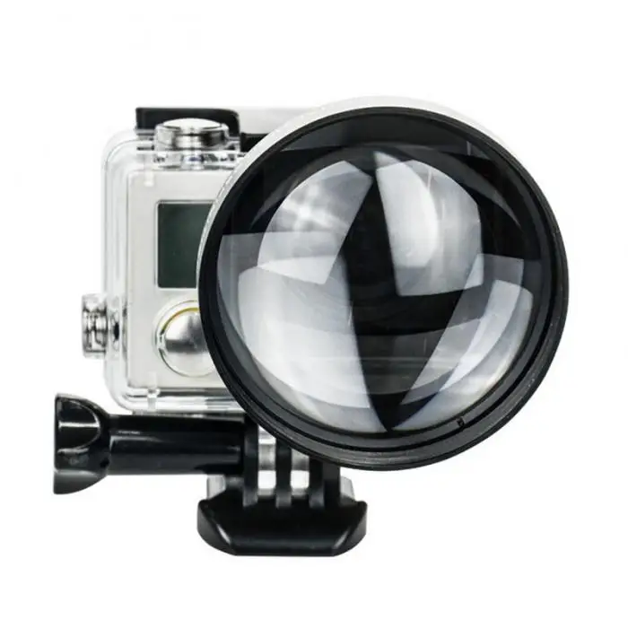 Популярный зум-объектив HD супер телеобъектив Универсальный 52 мм профессиональная цифровая камера для Gopro GOPRO 3+ 4 для Xiaoyi BUS66
