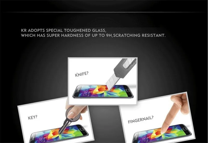 100% Original 9H 0.26mm High Clear Explosion-proof Front LCD Tempered Glass For Lenovo A1000 A 1000 Screen Protector Glass+Gift (4)