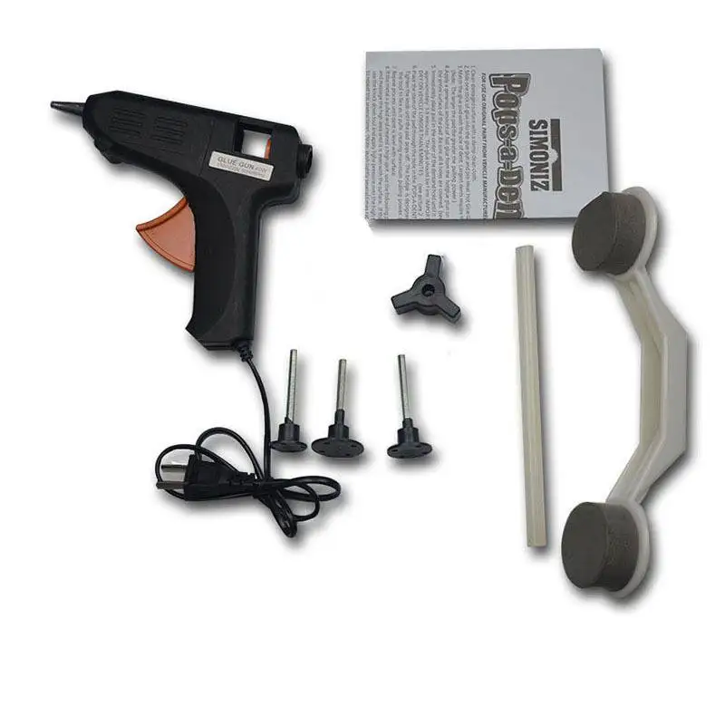 

Car Dent Repair Tool Removal Hand Repair Kit Car Door Vehicle Auto 40W Hot Melt Glue Gun+Glue Stick Pulling Bridge Device New
