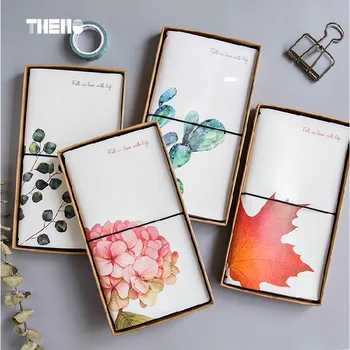 

Creative Cactus Leaves PU Leather Cover Planner Notebook Diary Book Exercise Composition Binding Note Notepad Gift Stationery