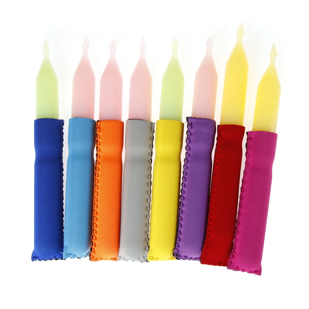 8 шт./компл. цветной неопреновый брикет для холодильника ледяной шест защита