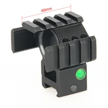 SPINA Оптика Тактический прицела для 1 дюймов/30 мм кольцо 3 сбоку 20 Пикатинни с охотничье ружье прицел дух пузырьковый уровень