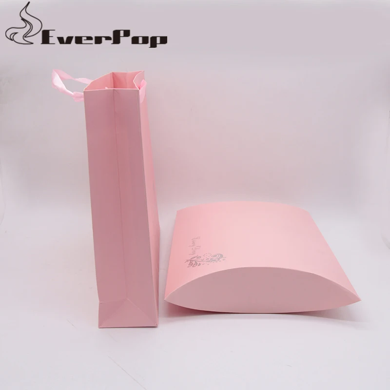 

Creative Women Virgin Hair Extensions Bundles Paper Packaging Boxes Clothes Bra Candy Packing Boxes with a Tote Bag