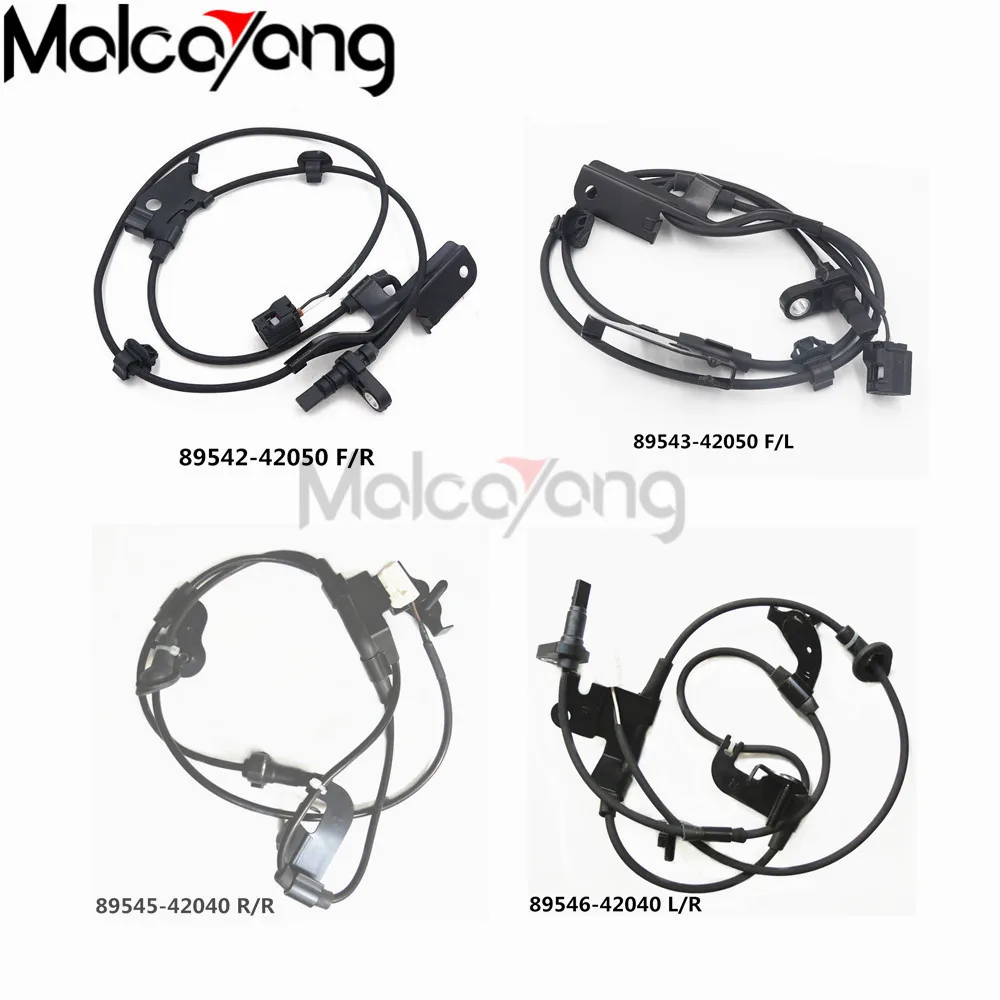 4pcs/lot Front/Rear/Left/Right ABS WHEEL SPEED SENSOR For Toyota Rav4