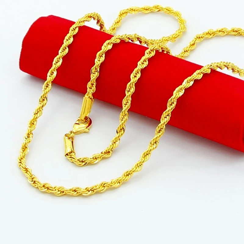 Rope Chain Necklace 20inch-28inch 
