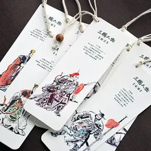 1 шт. [креативная Закладка оптом] три царства 10/набор картонные закладки бумаги Bookmarks