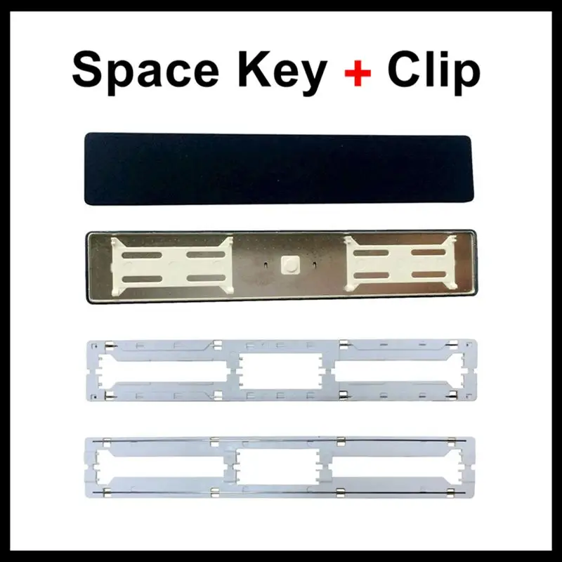 

New Keyboard Space Bar Key Cap Keys Keycap & Clip Scissor Hinge for Macbook Pro Retina 13" 15" A1706 A1707 A1708 2016 2017