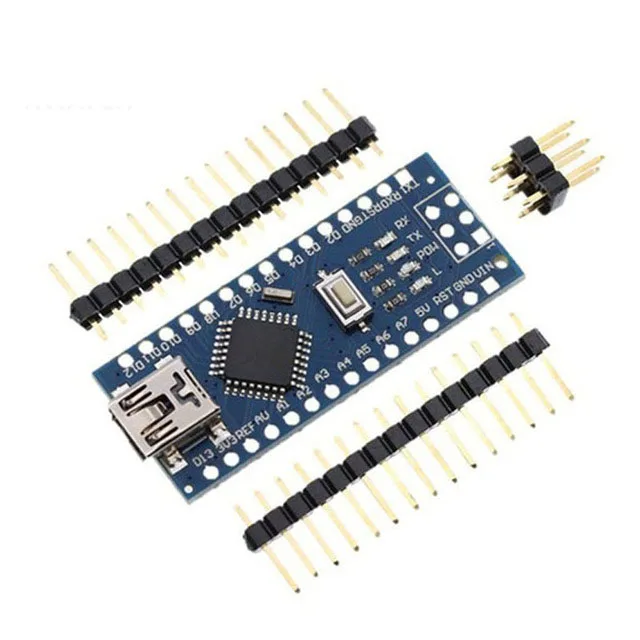 MINI USB Nano V3.0 ATmega328P CH340G 5 в 16 м плата микроконтроллера для arduino NANO 328P NANO 3,0 - Цвет: DIY Board