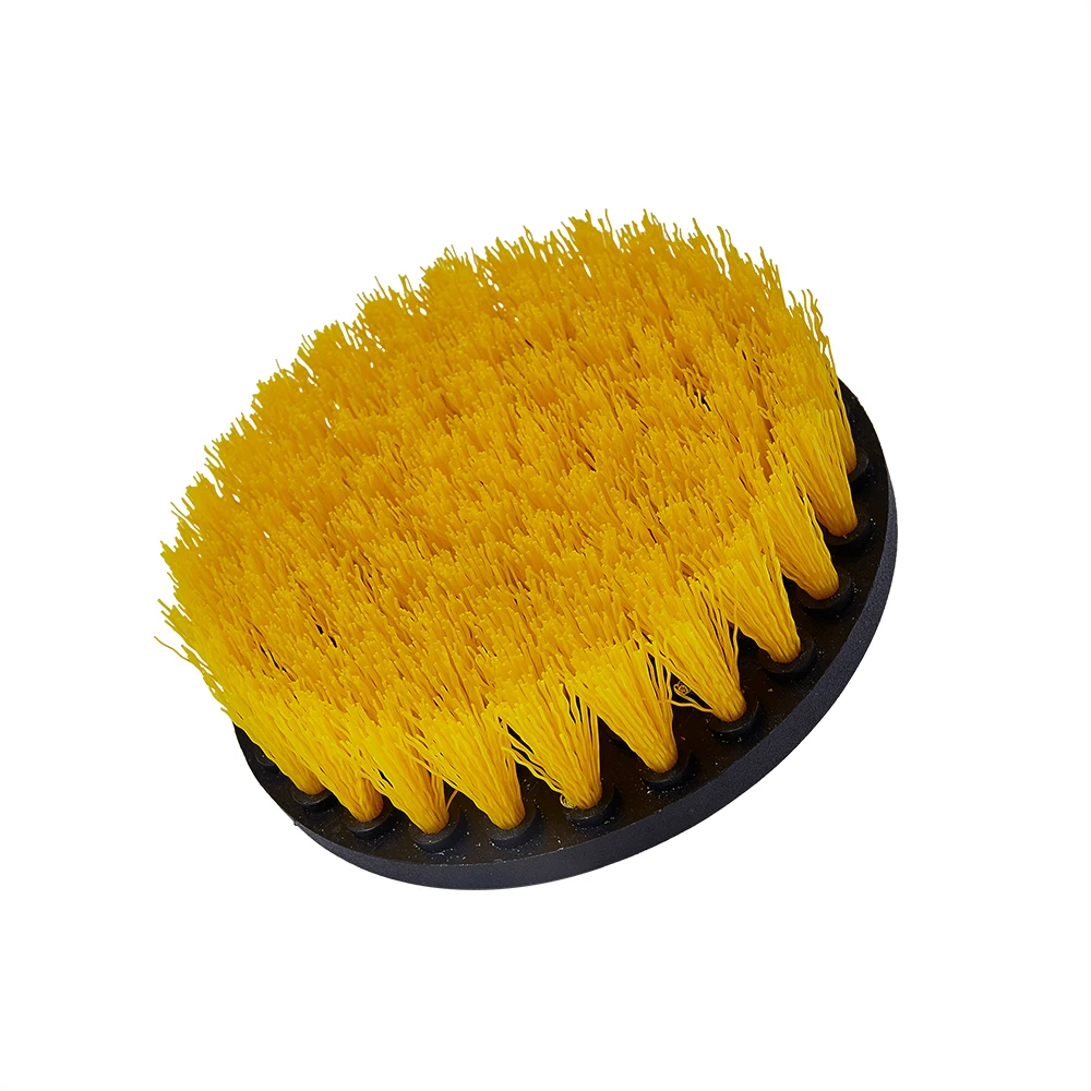2 3.5 4 5 inch Drill Power Scrub Clean Brush For Leather Plastic Wooden Furniture Car Interiors Cleaning Power Scrub, Yellow 2 3.5 4 5 inch Drill Power Scrub Clean Brush For Leather Plastic Wooden Furniture Car Interiors Cleaning Power Scrub, Yellow