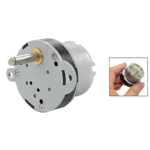 

Promotion! 40mm DC 12V 2RPM High Torque Electric Gearbox Motor New