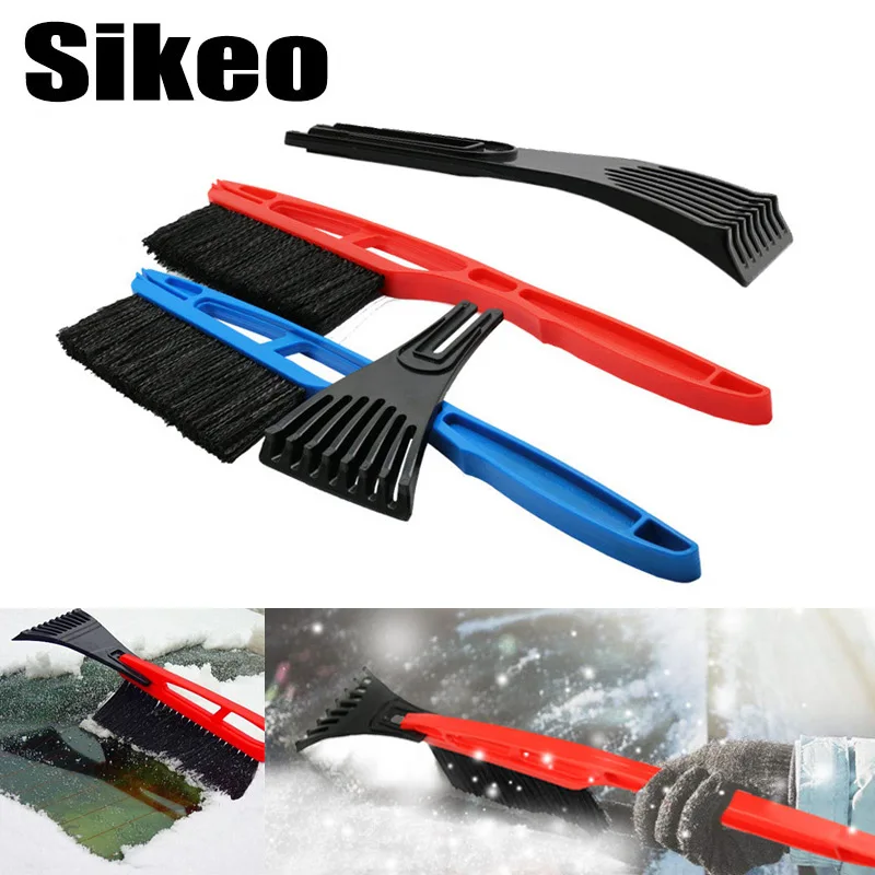 Ice Scraper Auto Multifunctional Windshield Vehicle Snow Shovel Car Windscreen Clean Tools Removal Brush Car-styling | Автомобили и