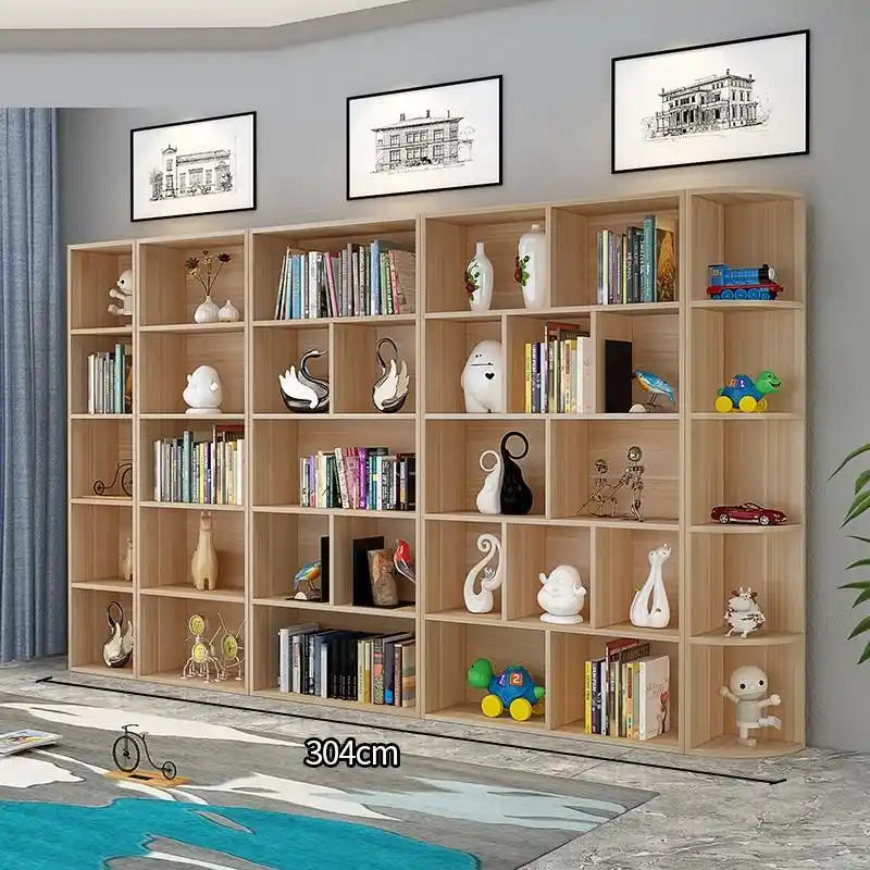 Decoración del hogar Madera, Librero Para niños Meuble De Maison