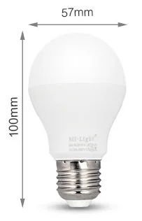 Уорфорд mi свет AC86-265V E26/E27/B22 FUT017 6 Вт двойной белый светодиодный Blub модель 50 ~ 60 Гц