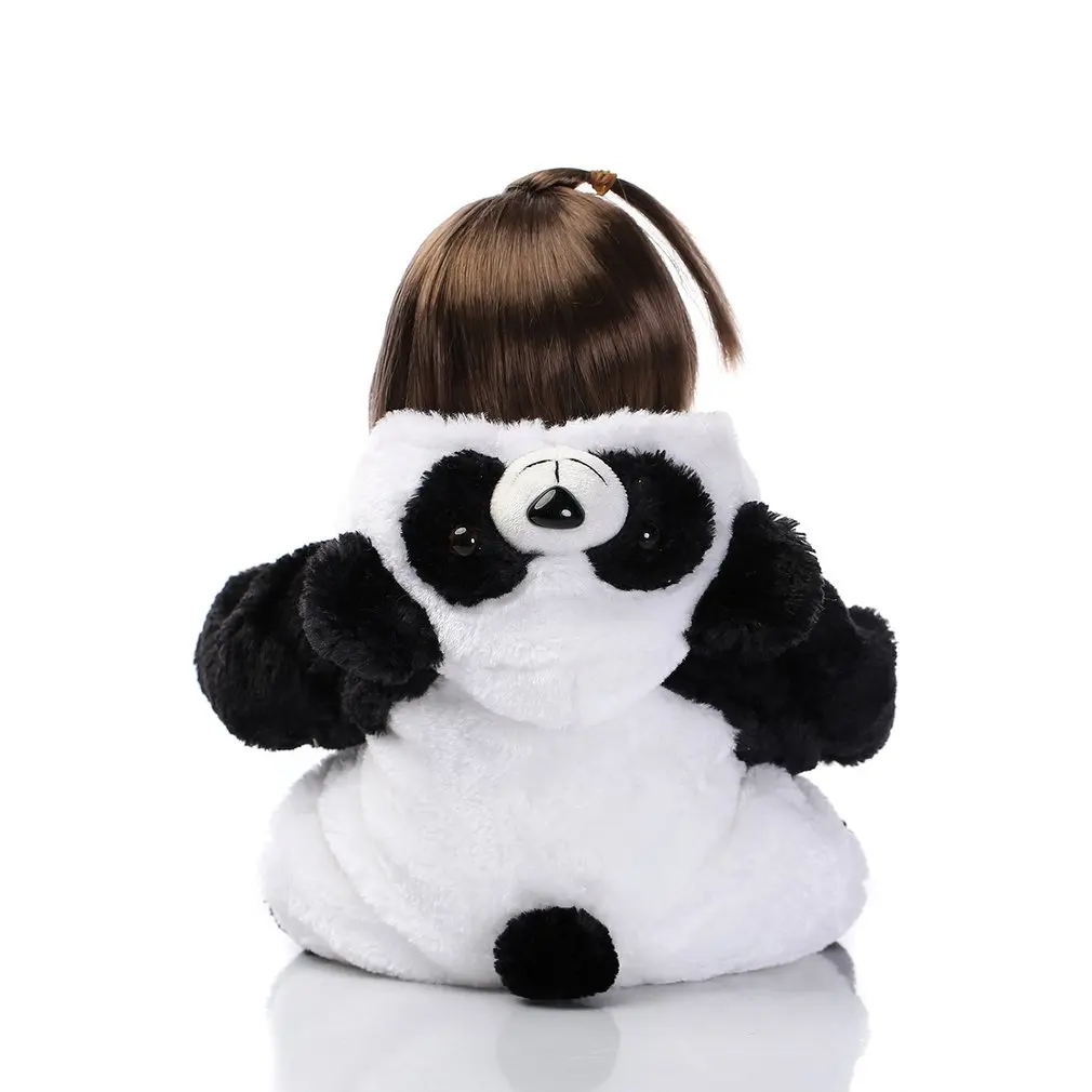40 см одежда панда одежда со слонами Мягкая силиконовая кукла реборн детские игрушки реборн Детские куклы игрушки Реалистичные модные детские куклы для девочек